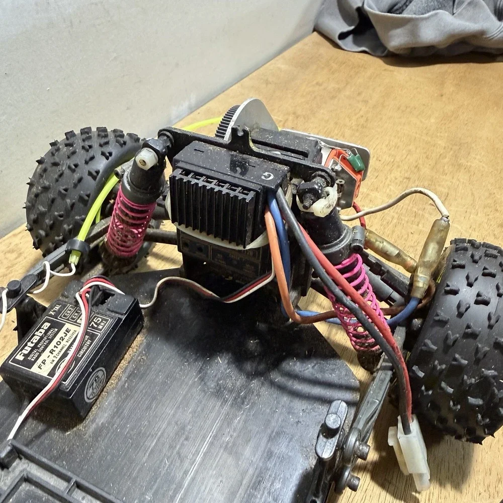 Vintage Team Losi JRX-Pro Buggy 1/10 RC Car Untested For Parts 90s Extras